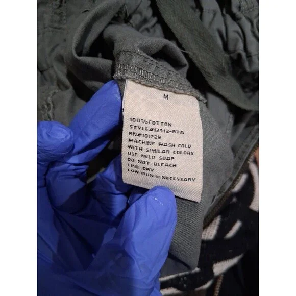 Ashley Jacket Womens M Olive Green Utility Collection Military Full Zip Patches - Picture 7 of 8